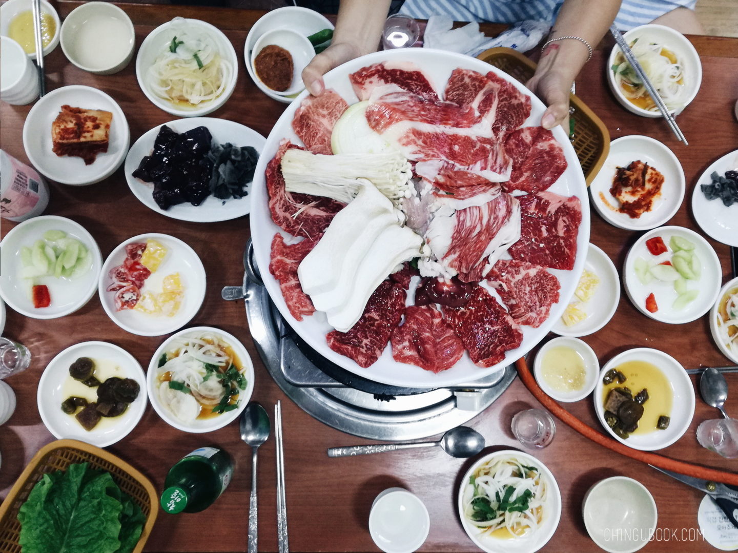 gastronomie cor&eacute;enne - b&oelig;uf cor&eacute;en hanwoo - Chingubook