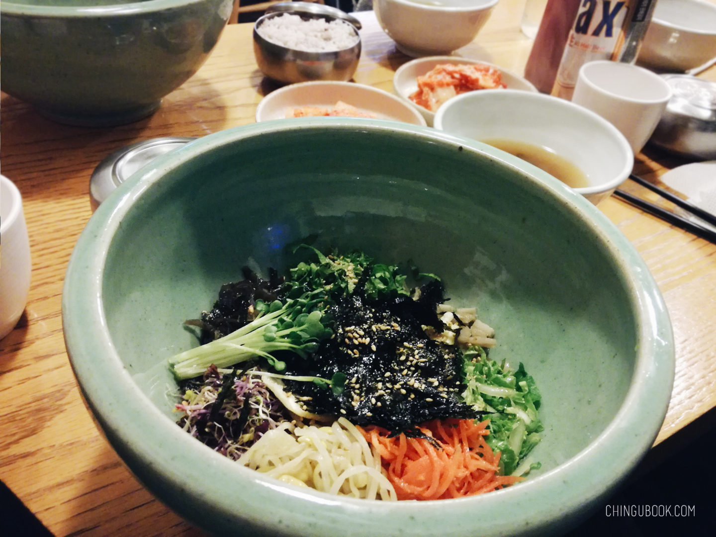 gastronomie coréenne - bibimbap