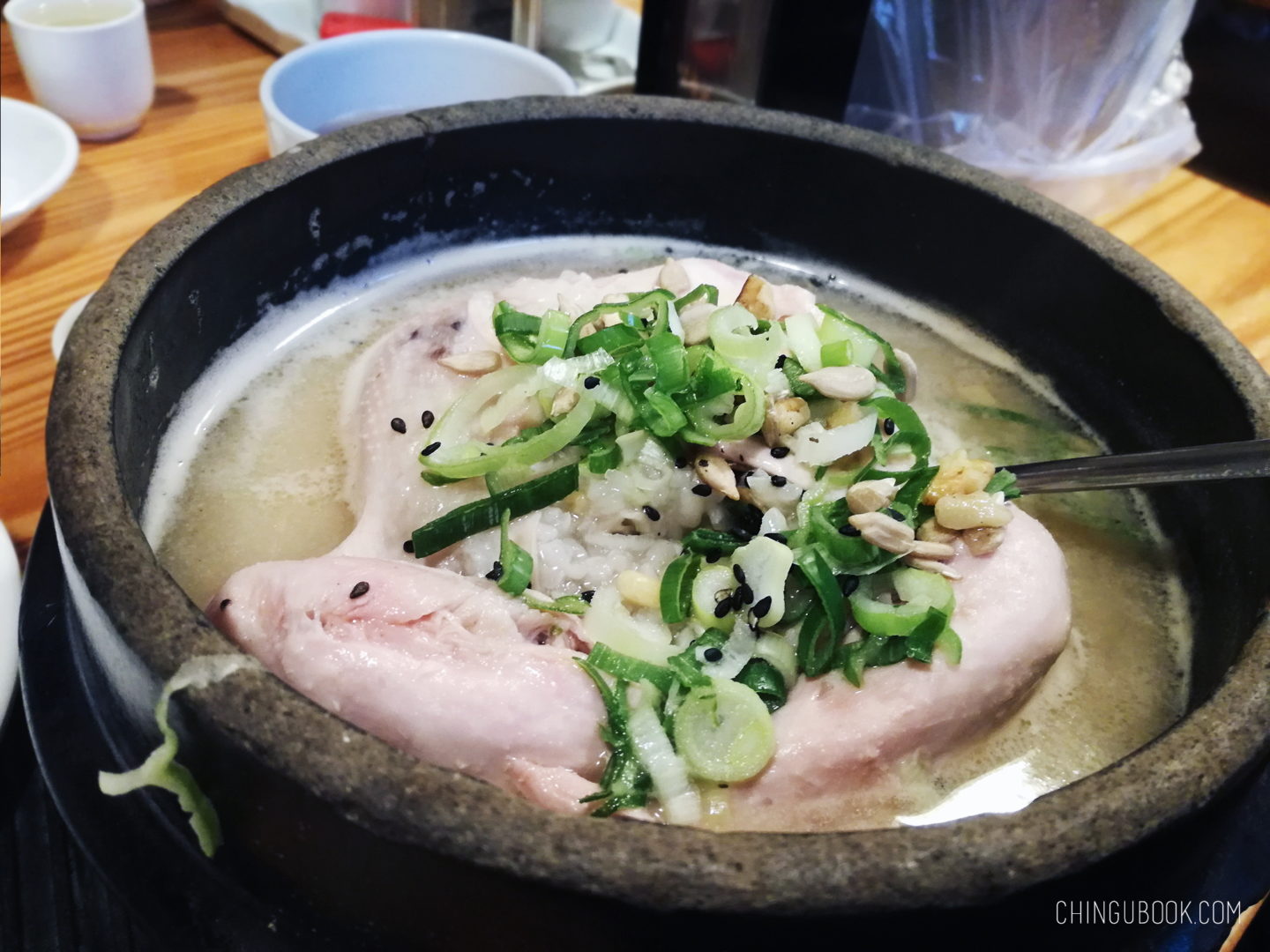 gastronomie coréenne - samgyetang