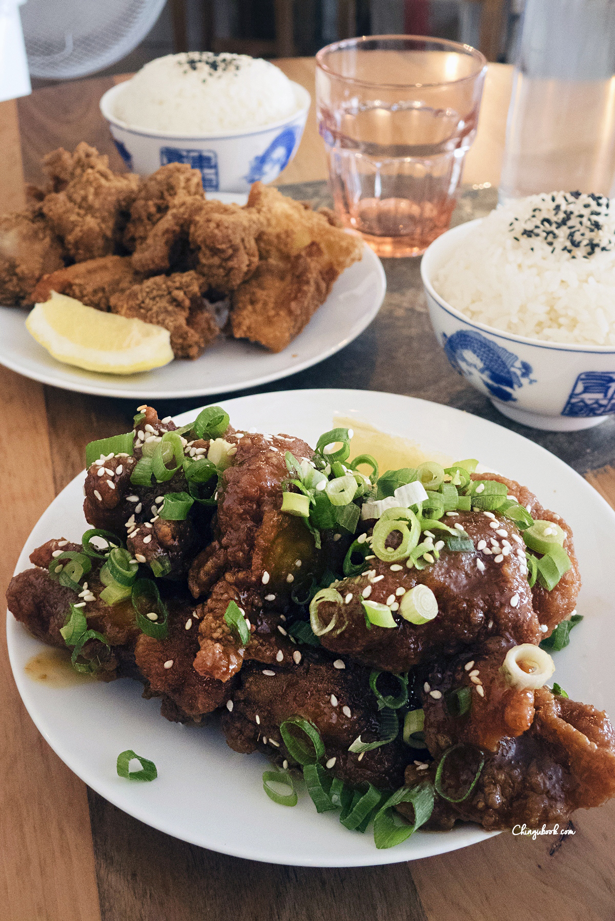 poulet frit coréen paris yangnyeom