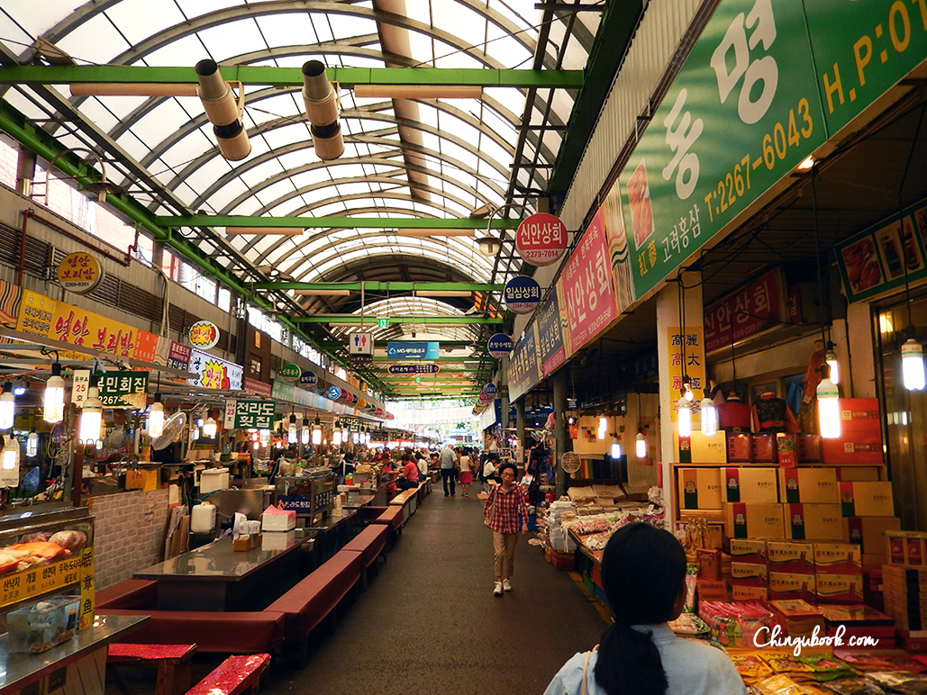 Gwangjang market Seoul