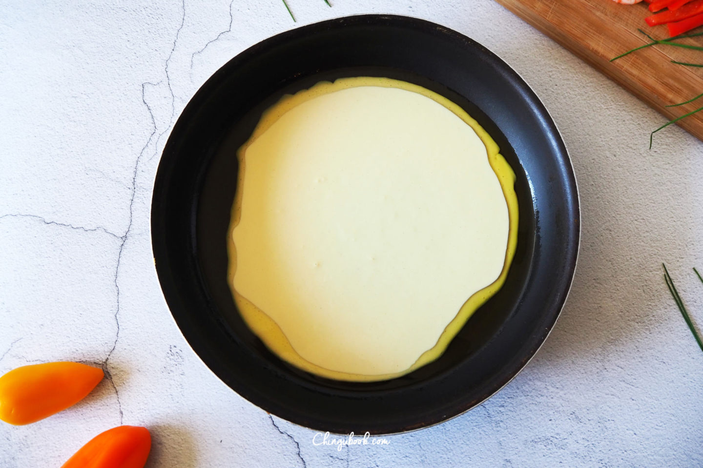 recette pajeon &eacute;tape