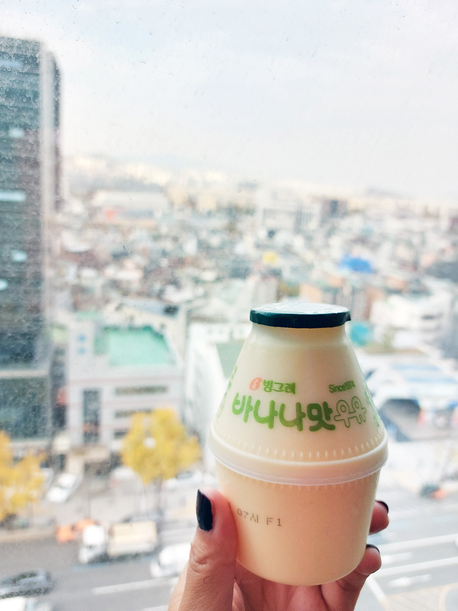 Banana milk South Korea