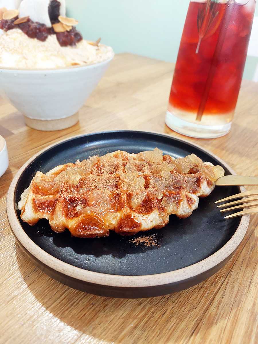 dessert coréen croffle