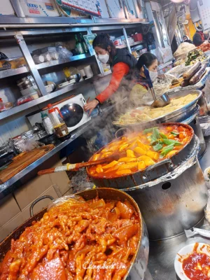 Streetfood Gwangjang market incontournable de Séoul