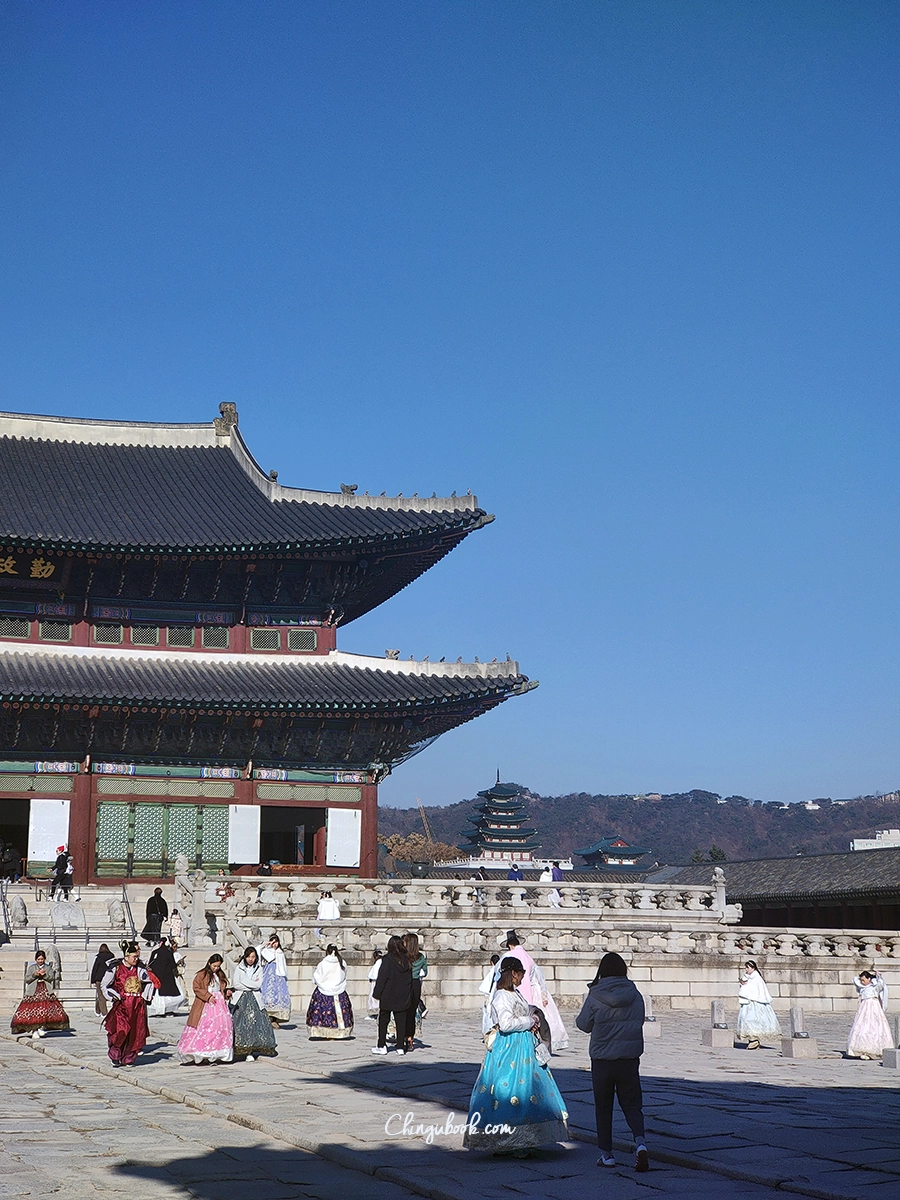 Gyeongbokgung Palace Hanbok incontournable de Séoul