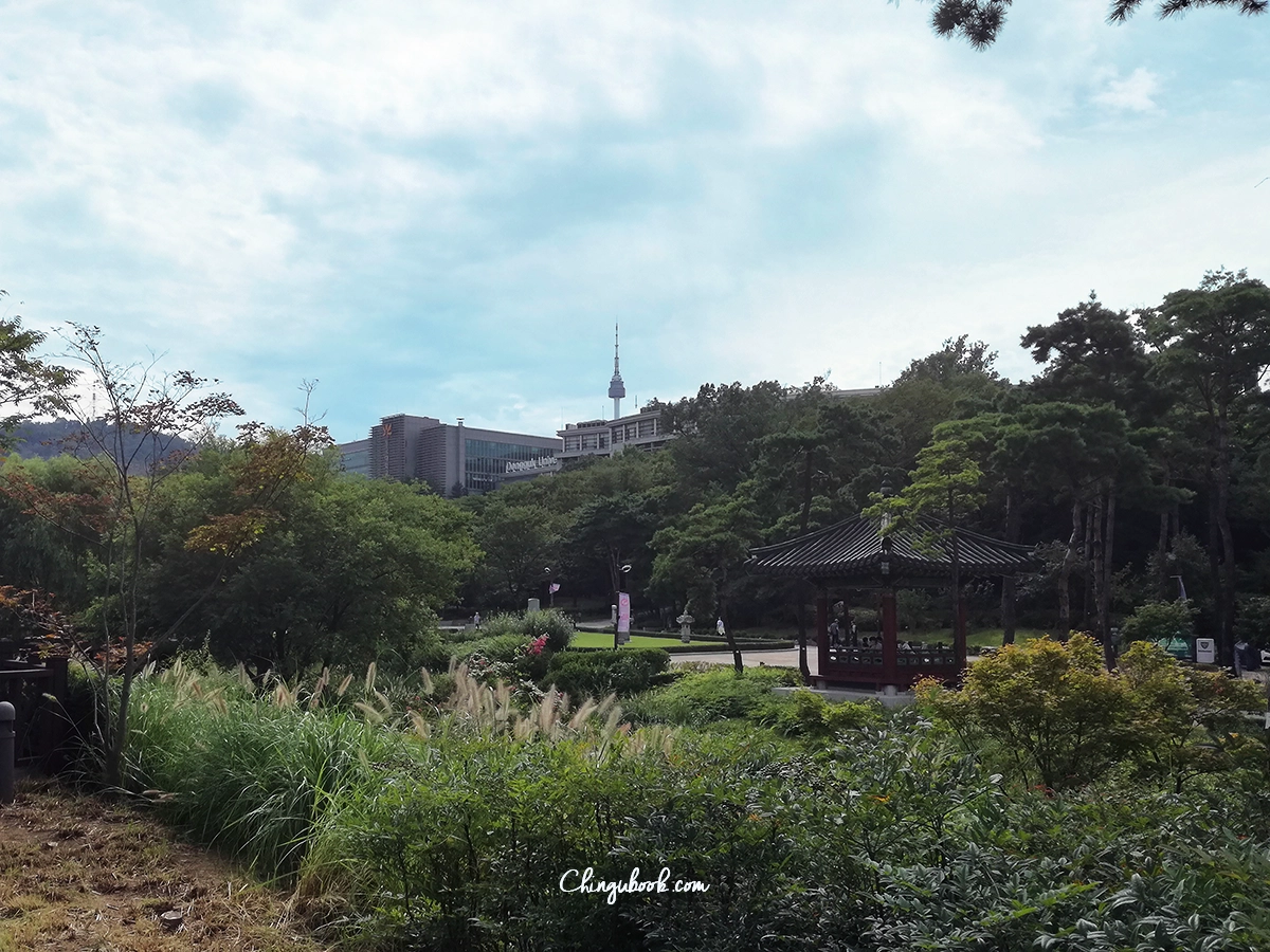 Namsan Tower Jangchungdan Park - Chingubook