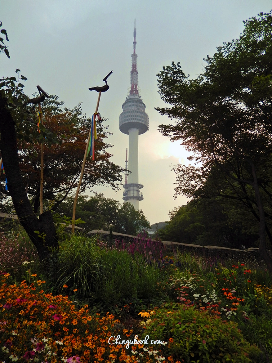 Namsan Tower parc - incontournable de Séoul