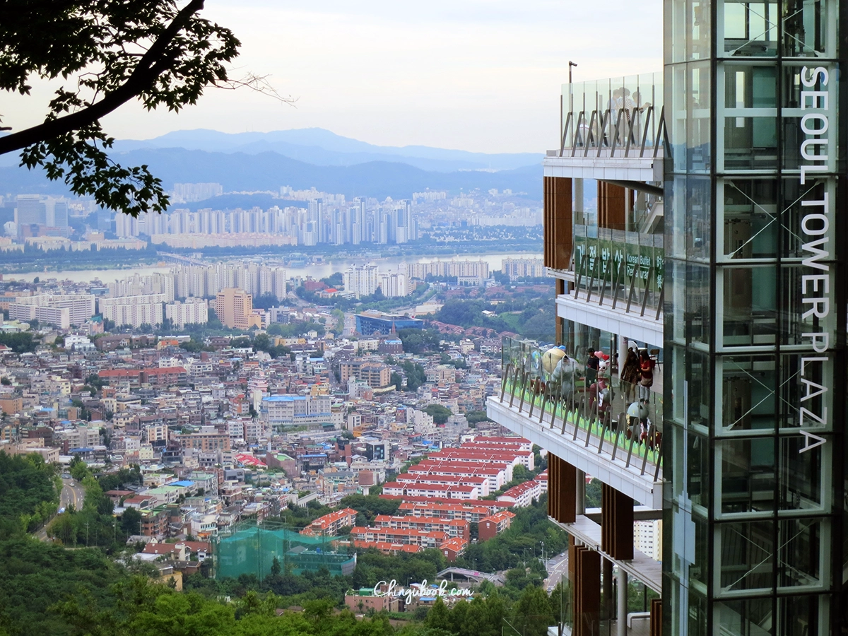 Namsan Tower view - Chingubook